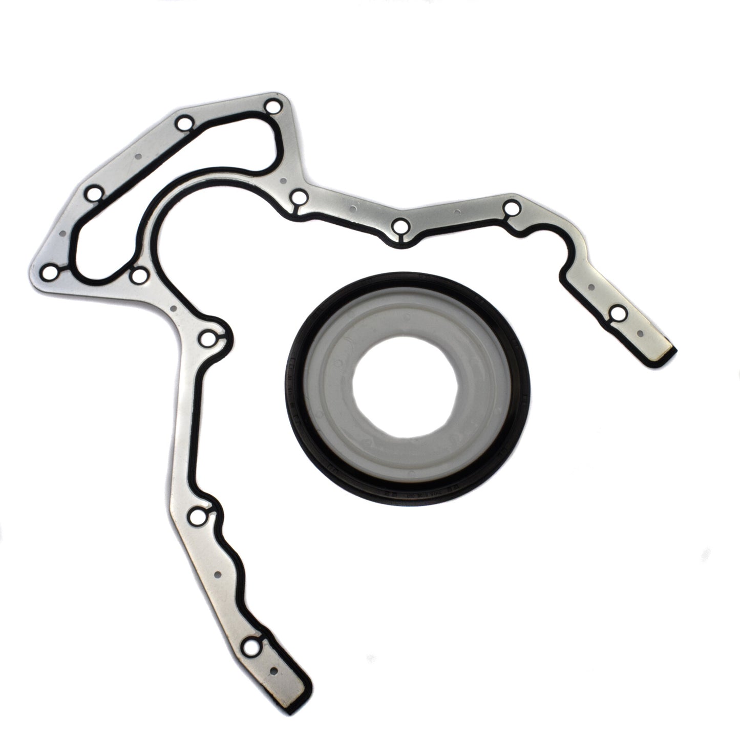 ya 1 8.5.4 Rear Main Seal Block Cover Gasket Kit for Express for GMC for Sierra for Cadillac 