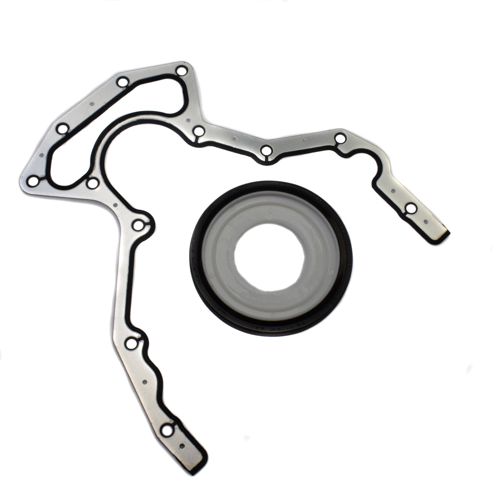 ya 1 8.5.4 Rear Main Seal Block Cover Gasket Kit for Express for GMC for Sierra for Cadillac 