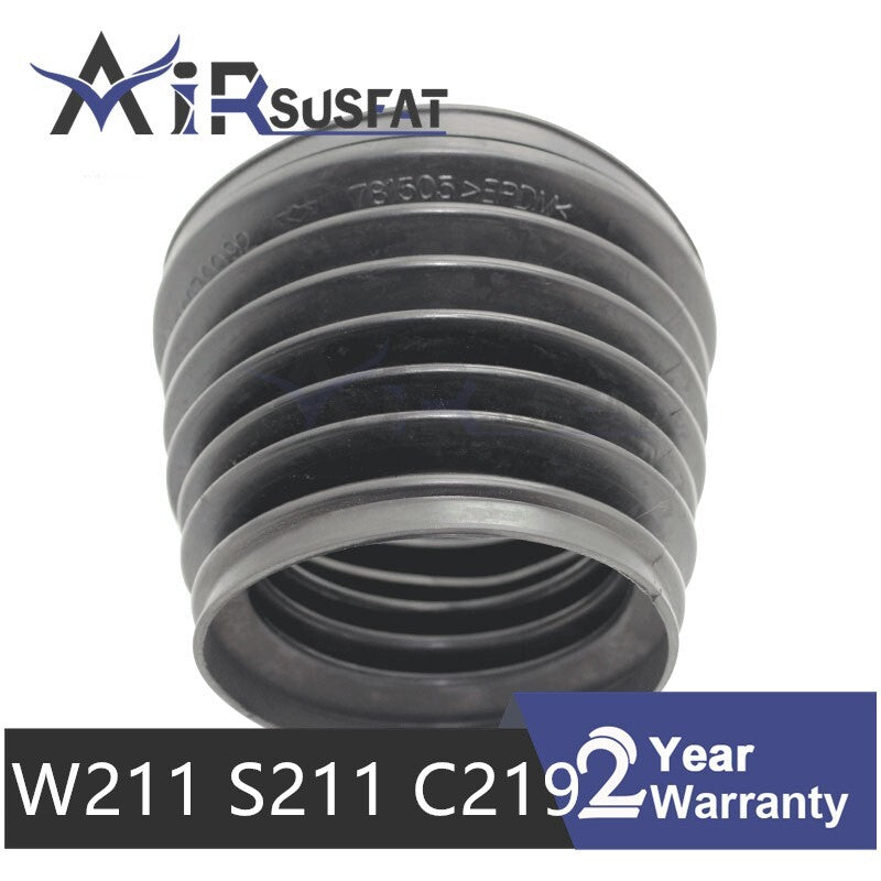 ya 1 8.5.2 2X Front Air Suspension Shock Dust Cover Boots for Mercedes W211 S211 RWD AWD