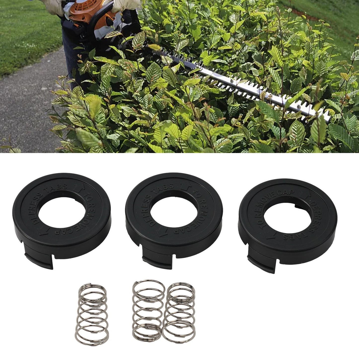 ya 17 Spool Cover Replacement String Trimmer Bump Cap For ST4500 68237-02, 6823378-02