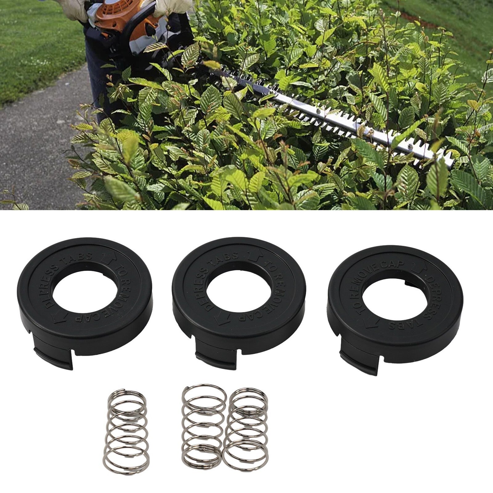 ya 17 Spool Cover Replacement String Trimmer Bump Cap For ST4500 68237-02, 6823378-02