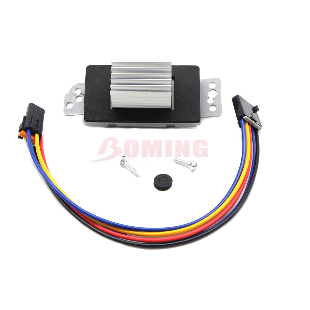 ya 11 6.6 HVAC Blower Motor Resistor Complete Kit w/ Harness for Chevy for Silverado 15-81773