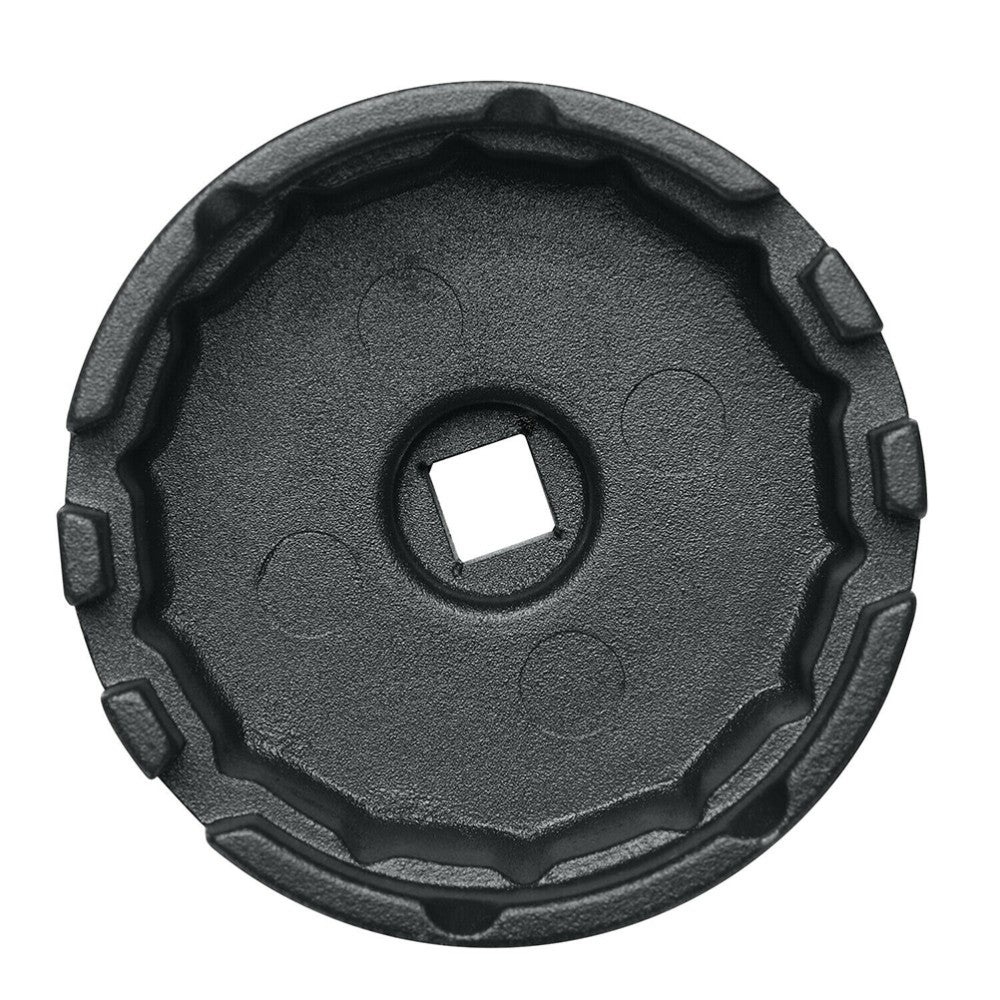 ya 5 8.7 Professional Aluminum Alloy Oil Filter Wrench Oil Filter Housings (Black)