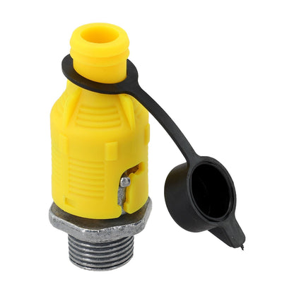 ya 14 Yellow Zinc Alloy Oil Drain Valve 125 508 Quick and Mess Oil Change