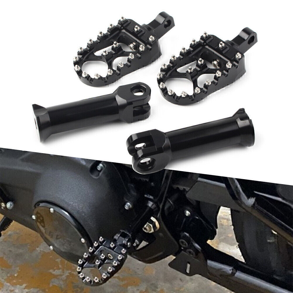 ya 11 6.8 Rear Passenger Foot Pegs W/Bracket Assembly Fit for Harley Softail Street Bob 18-20