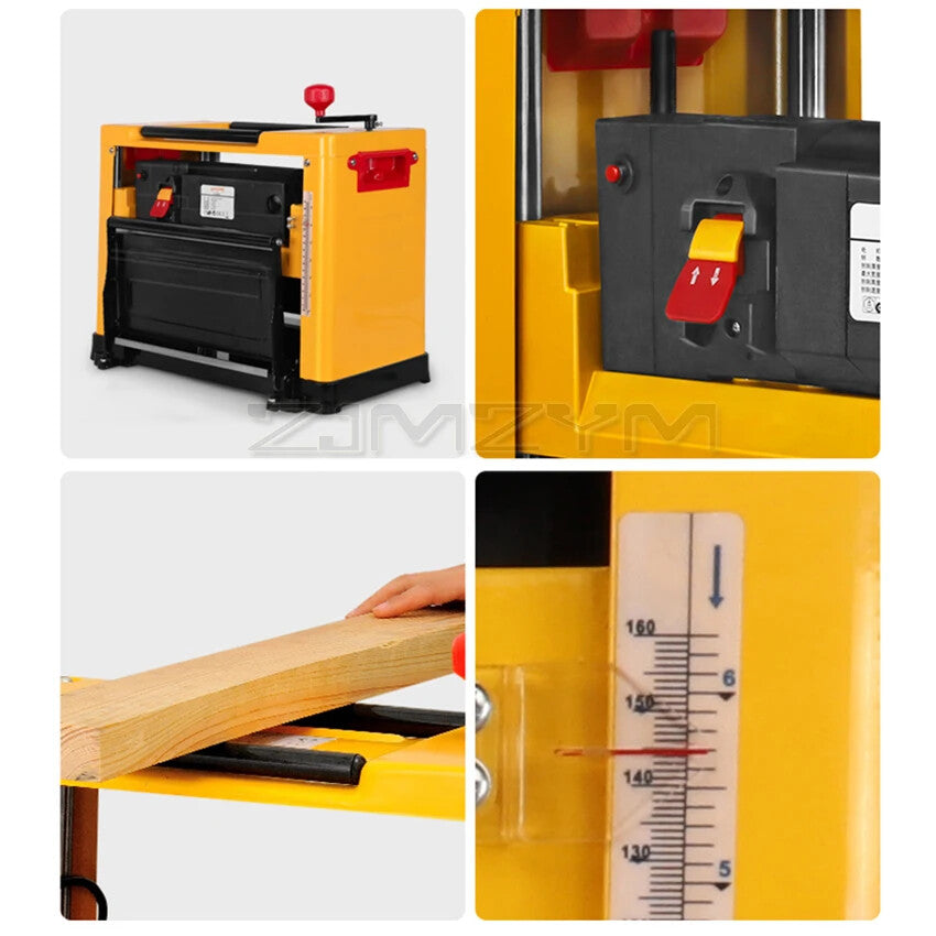 ya 25 Electric Wood Thicknesser Planer Multi-function Woodworking Planing Machine