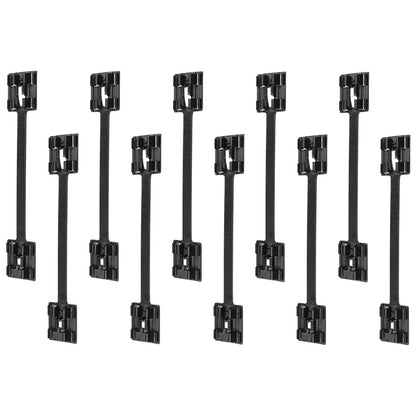 ya 5 8.7 10X For 1995-2014 for Astra for Corsa Vectra Zafira Rocker Panel Bar Fixing Holder Clips