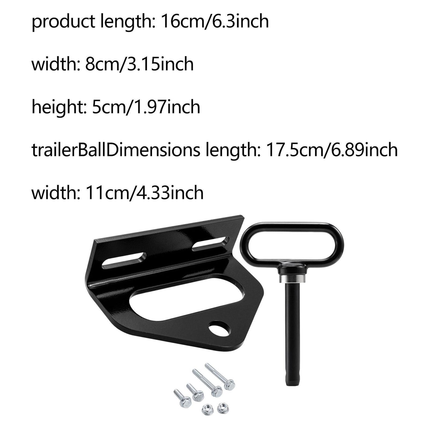 ya 14 Trailer Towing Hitch Set Accessories Wear Resistant Heavy Duty
