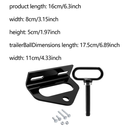 ya 14 Trailer Towing Hitch Set Accessories Wear Resistant Heavy Duty
