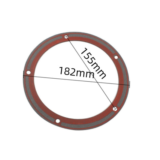 ya 3 6.23 3-piece set of 5-hole Derby protective sleeve washers suitable for Harley Twin Cam Softail Dyna 1999-2016