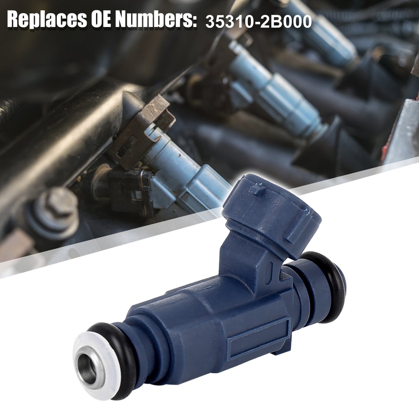 ya 5 8.7 35310-2B000 4X Fuel Injectors for Hyundai i30 1.4L 1.6L 2007-2016 for Elantra