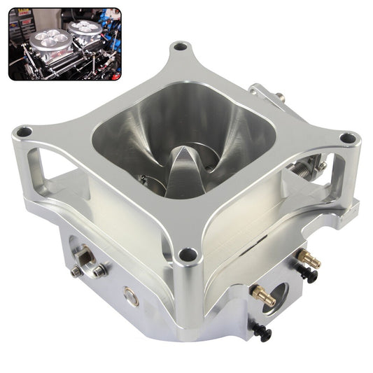 ya 3 6.25.2 1000CFM 4150 Flange Carburetor Throttle Body 1.75 Core 4 Barrel w/ 2 Spacer SL