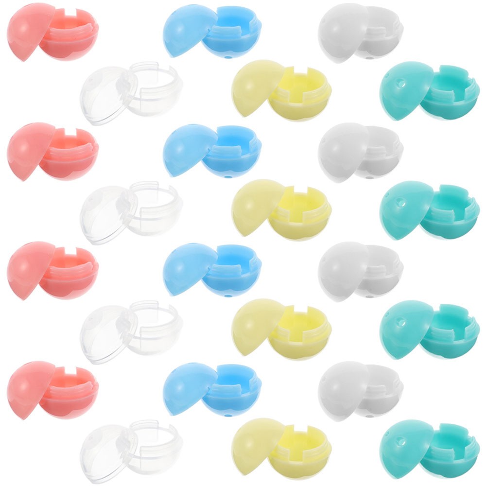 ya 25 30 Pcs Craft Fillable Plastic Balls Birthday Party Favor Capsules