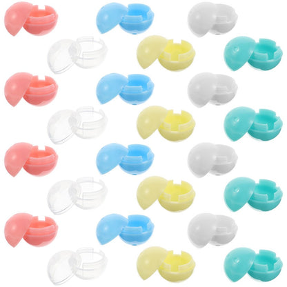 ya 25 30 Pcs Craft Fillable Plastic Balls Birthday Party Favor Capsules