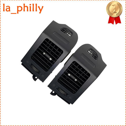 ya 5 8.7 Fits for Pajero 2006-2020 Left + Right Black Instrument Panel Side Air Outlet