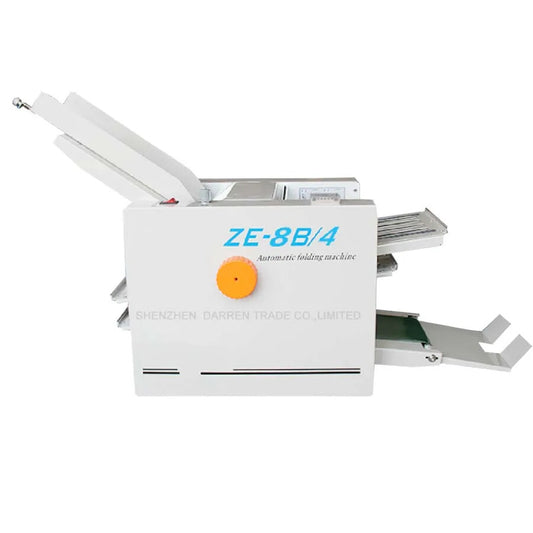 ya 26 ZE-8B/4 Automatic Paper Folding Machine for A3 Paper+high Speed+4 Folding Trays