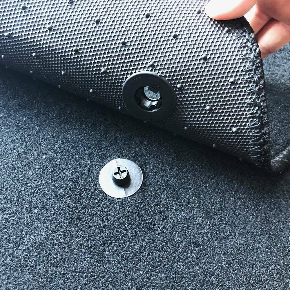 ya 5 8.7 10 Sets Universal Black Car Floor Mat-Clips Carpet Retainer Fixing-Holders Grips