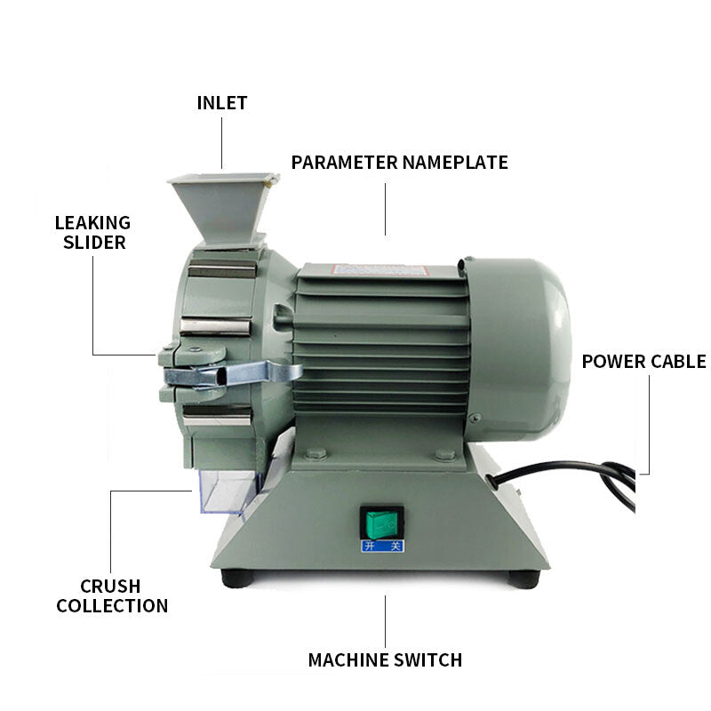 FZ102 Miniature Plant Sample Grinder Laboratory Soil Grinder High Efficiency New