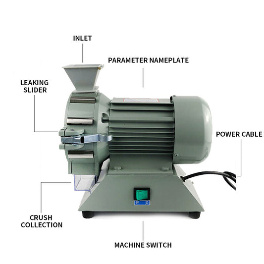FZ102 Miniature Plant Sample Grinder Laboratory Soil Grinder High Efficiency New