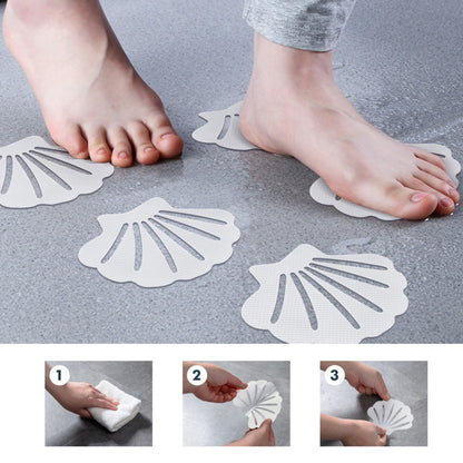 ya 5 8.7 Bath Stickers Bathroom Non-slip Bathtub Shell Seashell Decals for Anti Safety