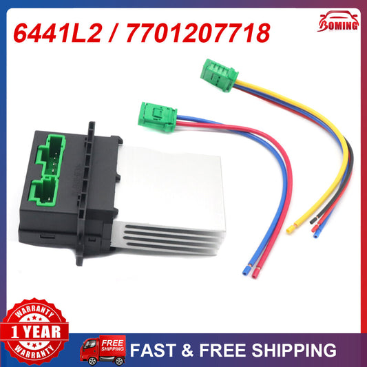 ya 11 6.6 for Citroen for Peugeot 107 207 for Renault New Heater Blower Resistor 6441L2 7701207718