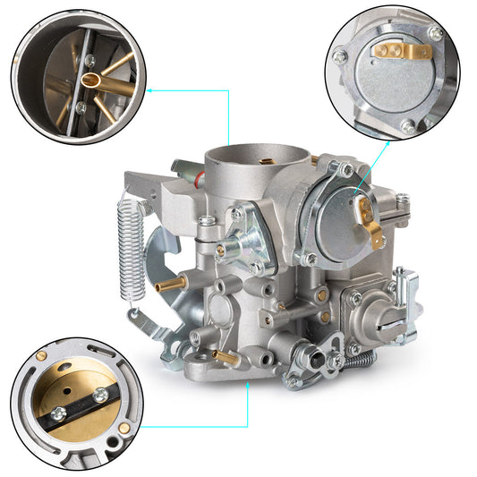 ya 3 6.25.2 for 1600cc for VW Air cooled Type 1 engines Beetle 113129031N 34 Pict-3 Carburetor