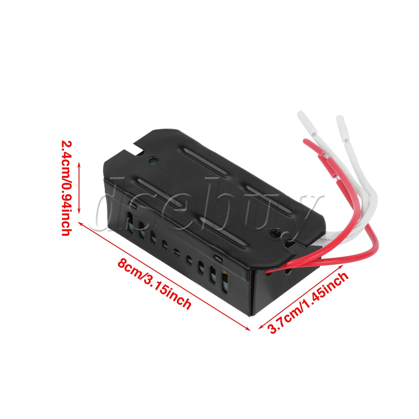ya 14 3 Pieces AC 110V to 12V Lamp Power Supply for Spotlight 80W