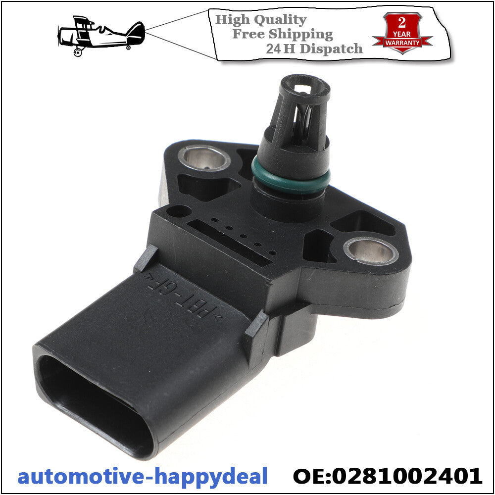 ya 1 8.5.1 MAP Sensor Turbo Boost 3 Bar for VW for Audi for SEAT for Skoda 038906051C 0281002401