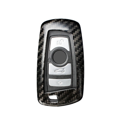 ya 5 8.7 Carbon Fiber Car Remote Key Fob Shell Holder Cover for BMW 1 3 4 5 7 Series X3