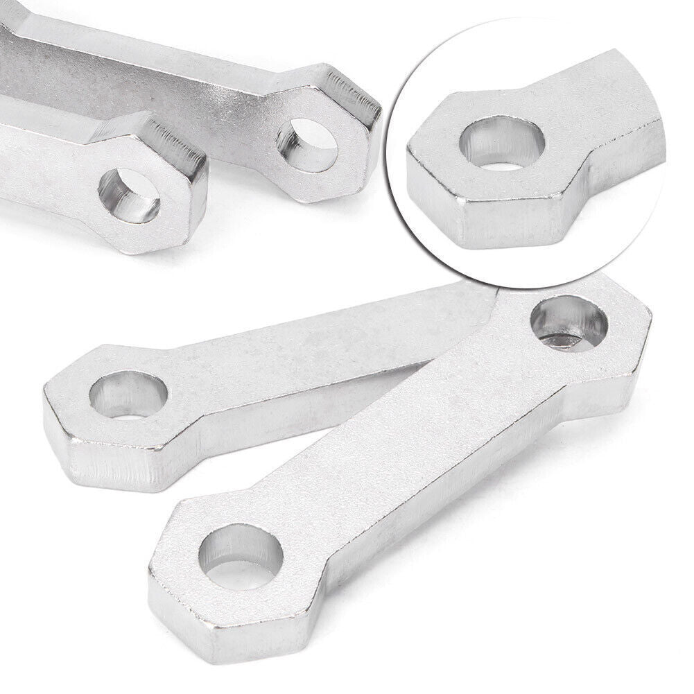 ya 2 7.15 2pcs 30mm Lowering Link Kit Fit for Yamaha MT-09/FZ-09 2014-2020 Silver