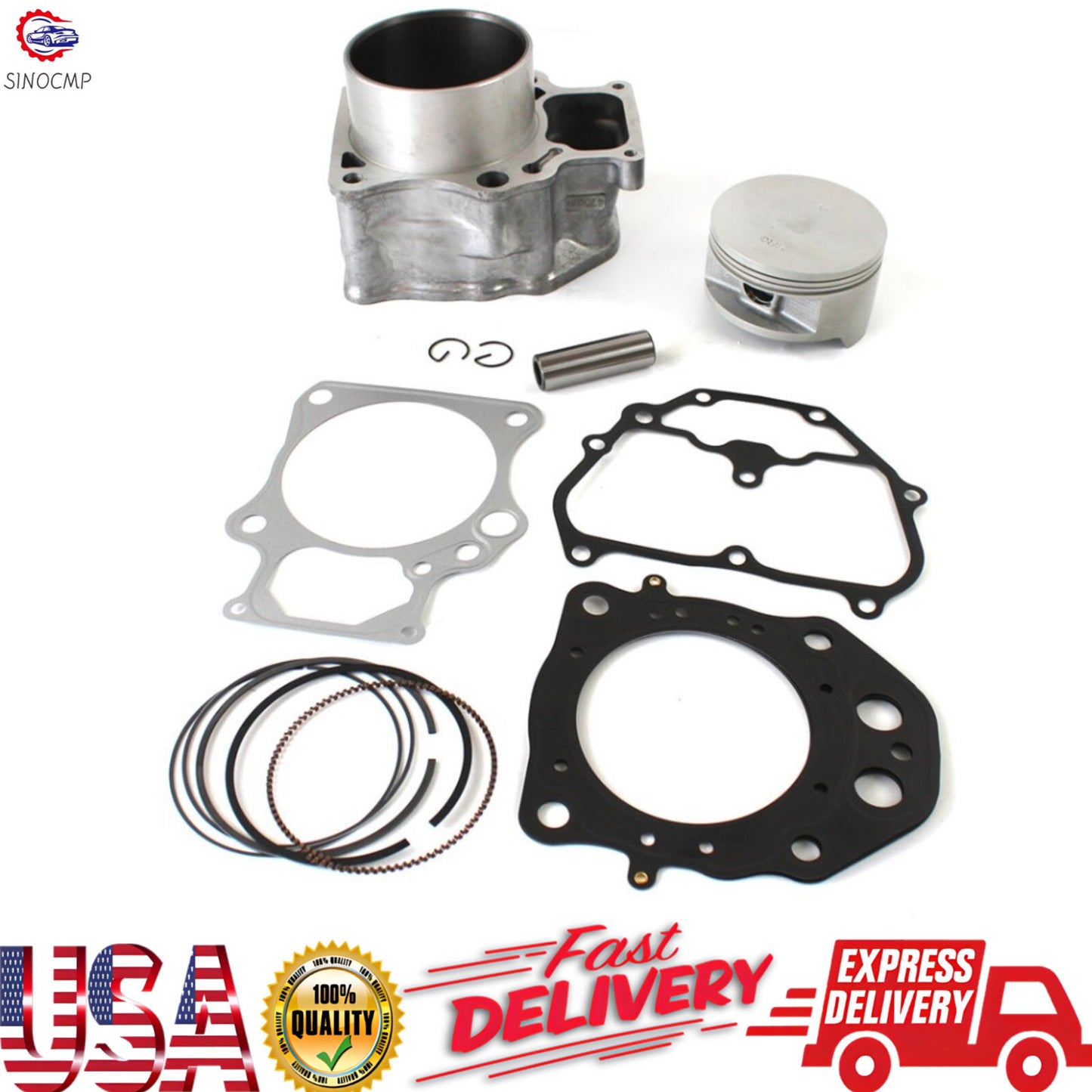 ya 27 7.2 Cylinder Jug Kit TRX500 for 12-19 Foreman 500 Rubicon 500 15-21 Pioneer 500 US