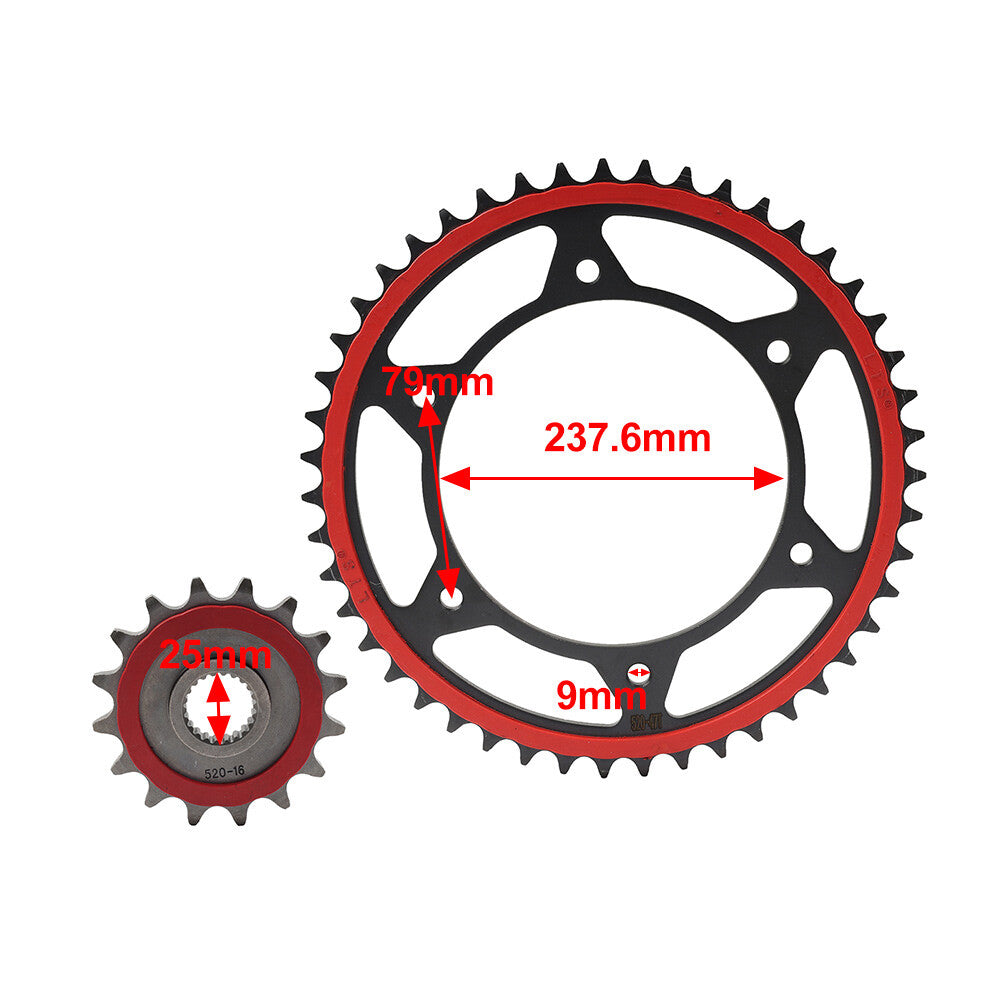 ya 5 8.7 Front & Rear Sprocket Kit for BMW G650GS F650ST