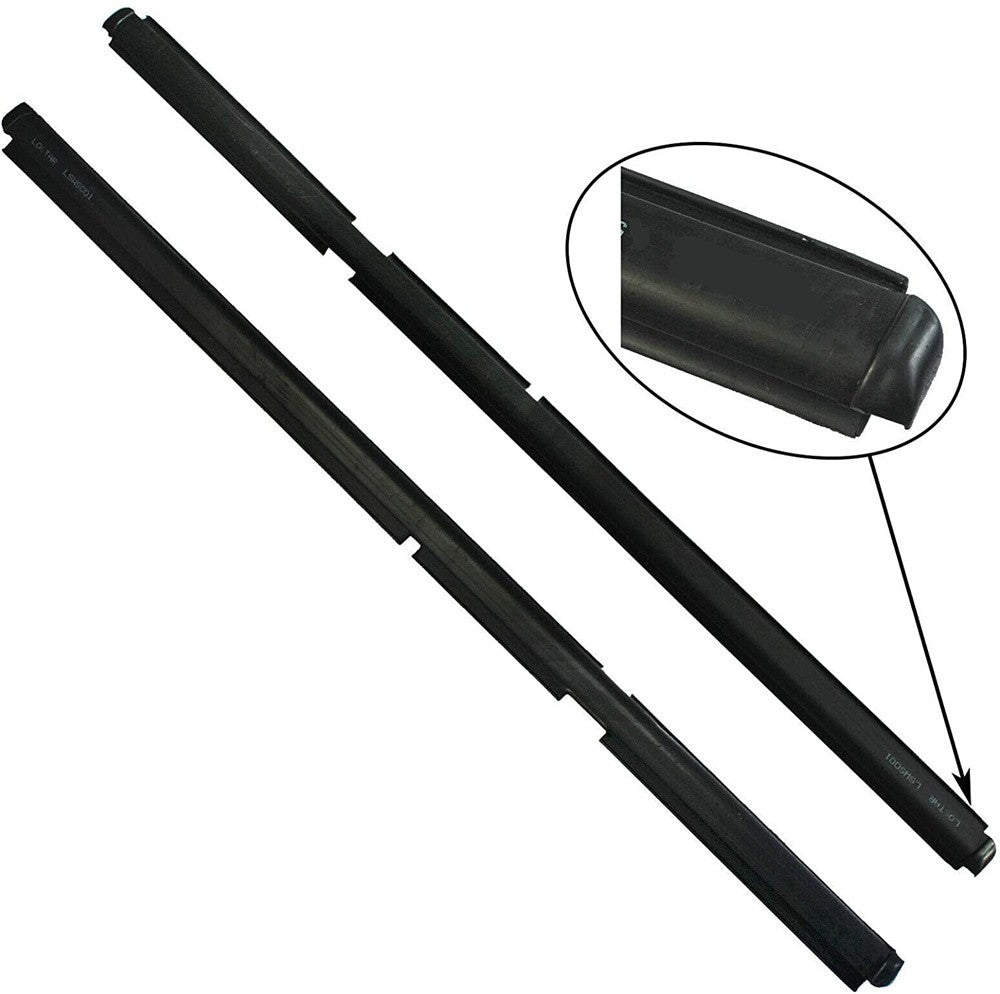 ya 5 8.7 4 Pack Outer Window Glass Sealing Weatherstrip for Jeep for Grand Cherokee 1999-2004