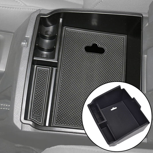 ya 2 6.26 for Toyota Fortuner Hilux 2015-2024 Car Armrest Storage Box Center Console Tray