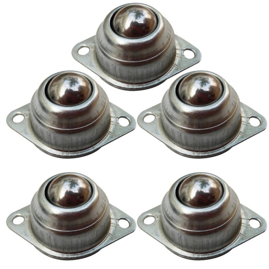 ya 1 7.3 5 PCS Universal Wheel Steel Ball Caster Wheels Moving Robot Steering