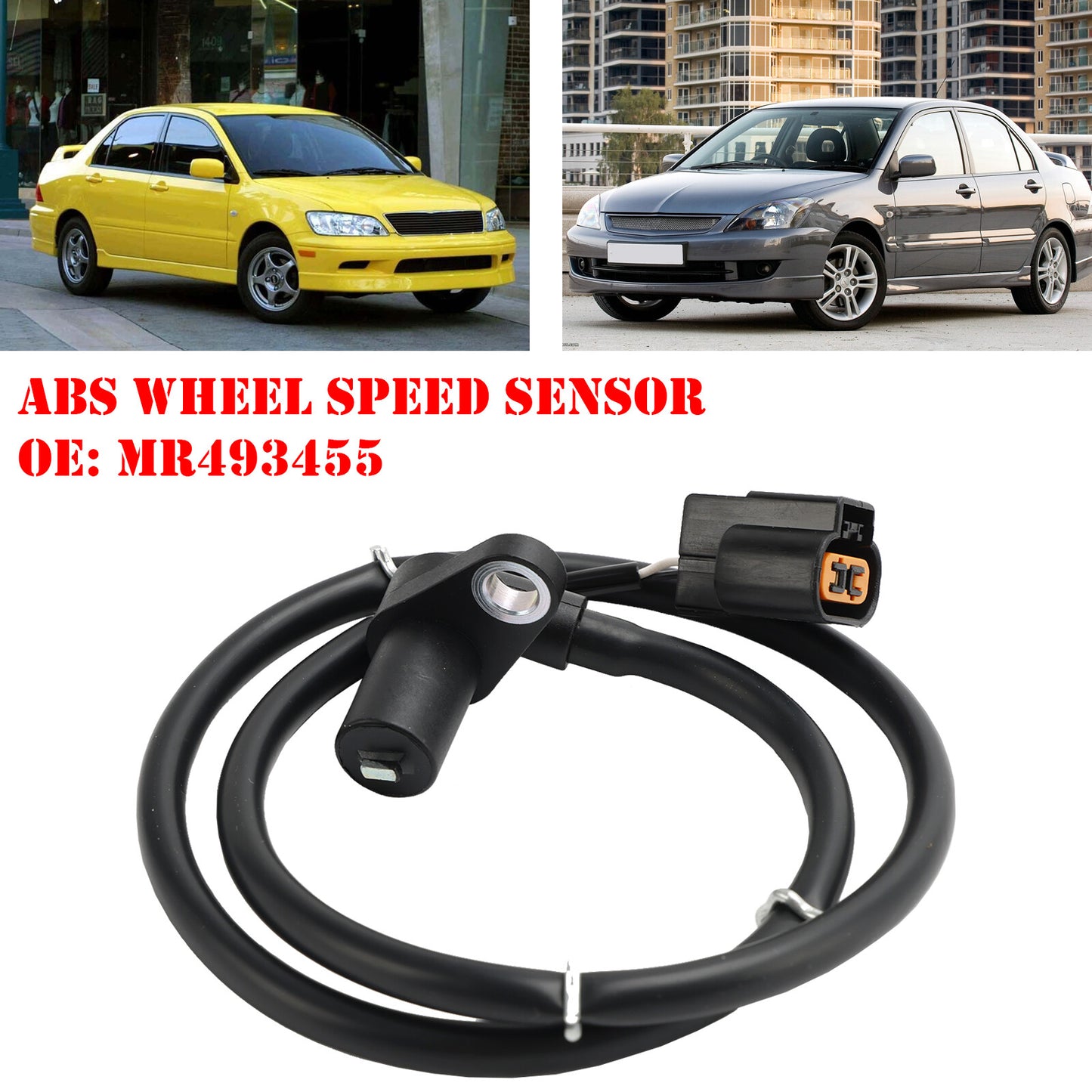 ya 1 8.5.1 ABS Wheel Speed Sensor Rear Left For Lancer Evo 2.0 16V MR493455
