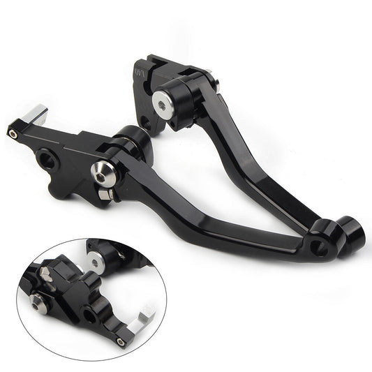 ya 2 7.15 CNC Pivot Clutch Brake Levers for Suzuki DRZ400S DRZ400SM DRZ400E 2000-2022