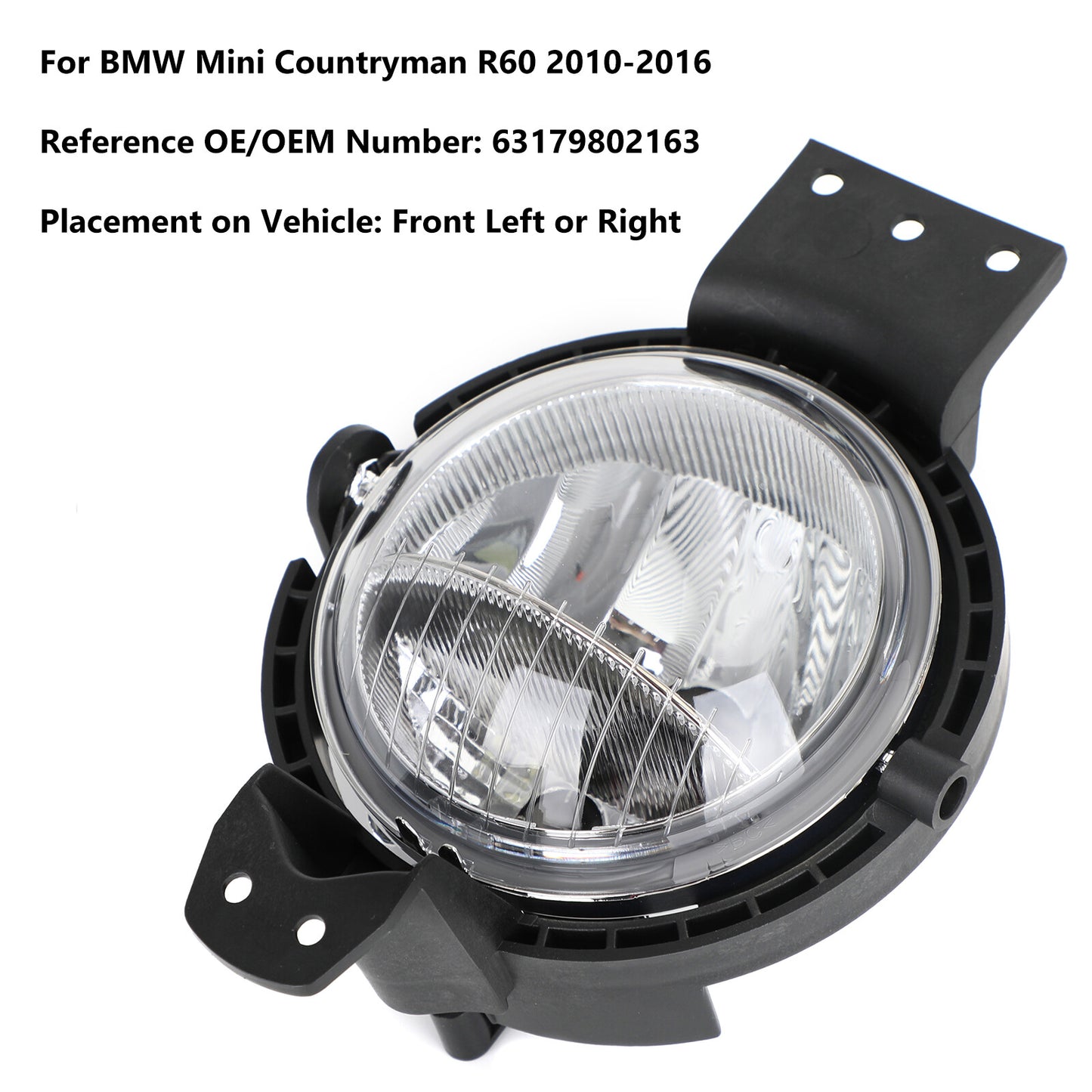 ya 1 8.5.3 L/R Fog Light Daytime Running Lamp for Mini Countryman R60 2010-2016 U1
