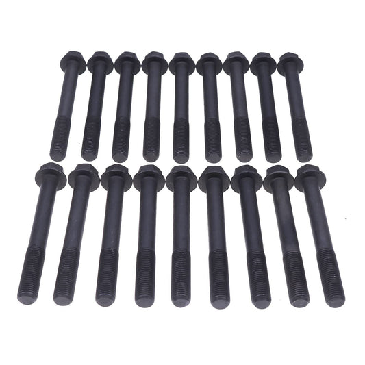 ya 9 6.5.3 V1702-IDI 18 PCS Cylinder Head Bolts for Kubota Engine Parts 
