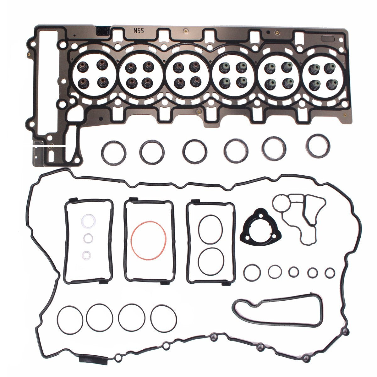 ya 5 8.7 Engine Head Gasket w/ Valve Cover Gaskets for BMW 135i 335i 435i 535i X5 3.0L