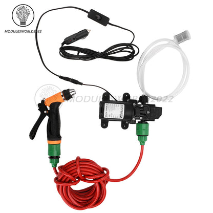 ya 26 DC12V 80W High Pressure Self-Priming Car Portable Washer Water Pump Kit