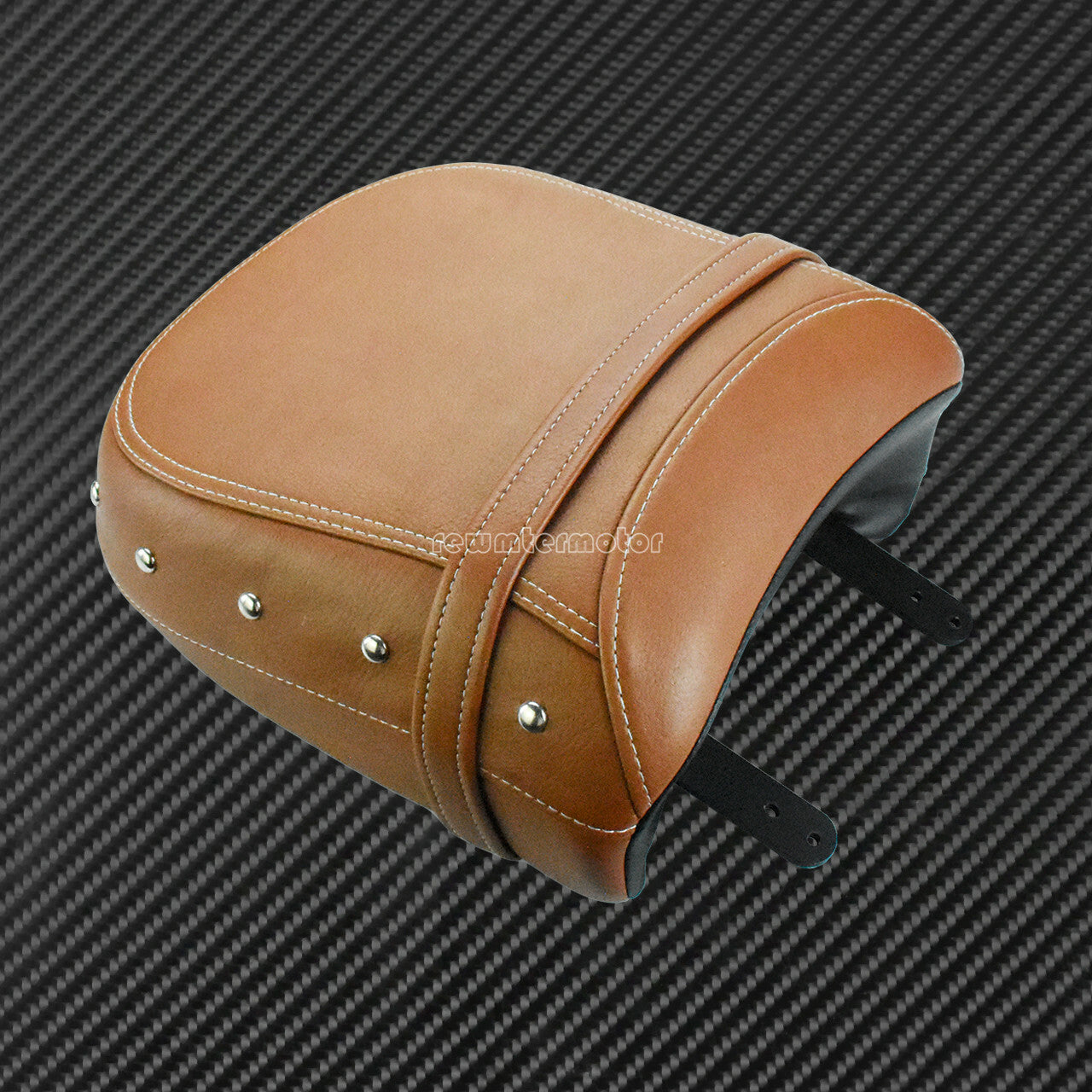 ya 5 8.7 Brown Rear Passenger for SEAT Pillion Pad Fit For Indian Chief Dark Horse Roadmaster