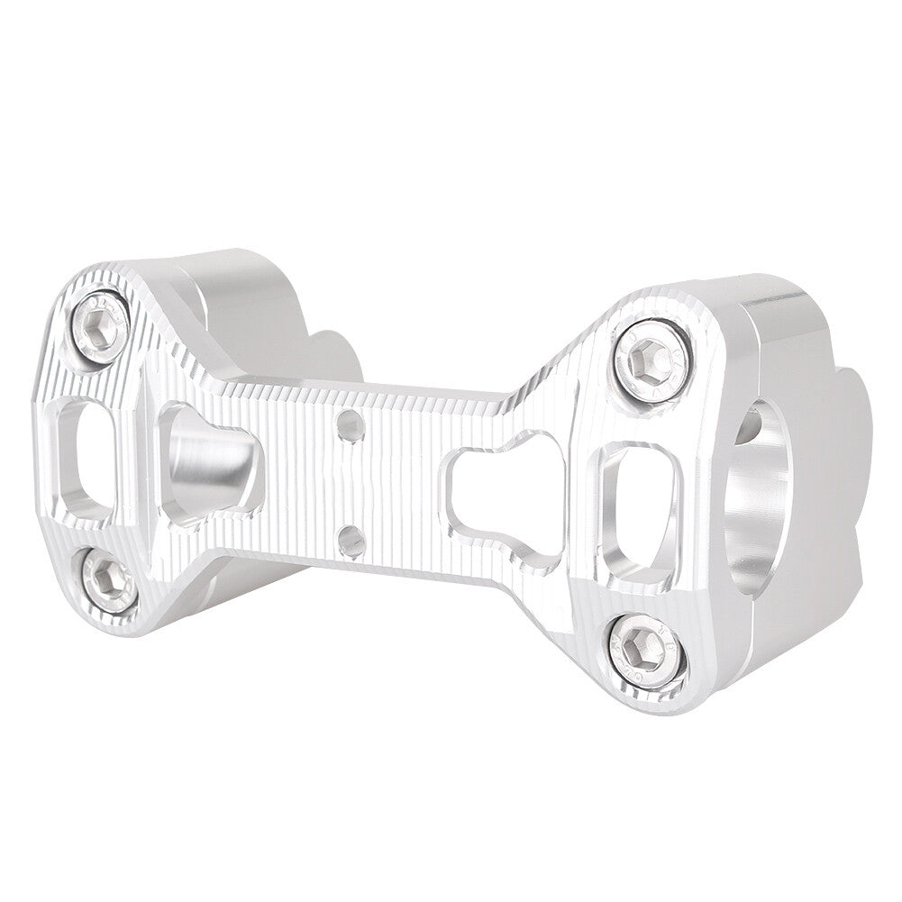 ya 5 8.7 Handle Bar Riser Clamp Mount CNC Aluminum Silver Fit for BMW R1200GS 2013 2014 motor