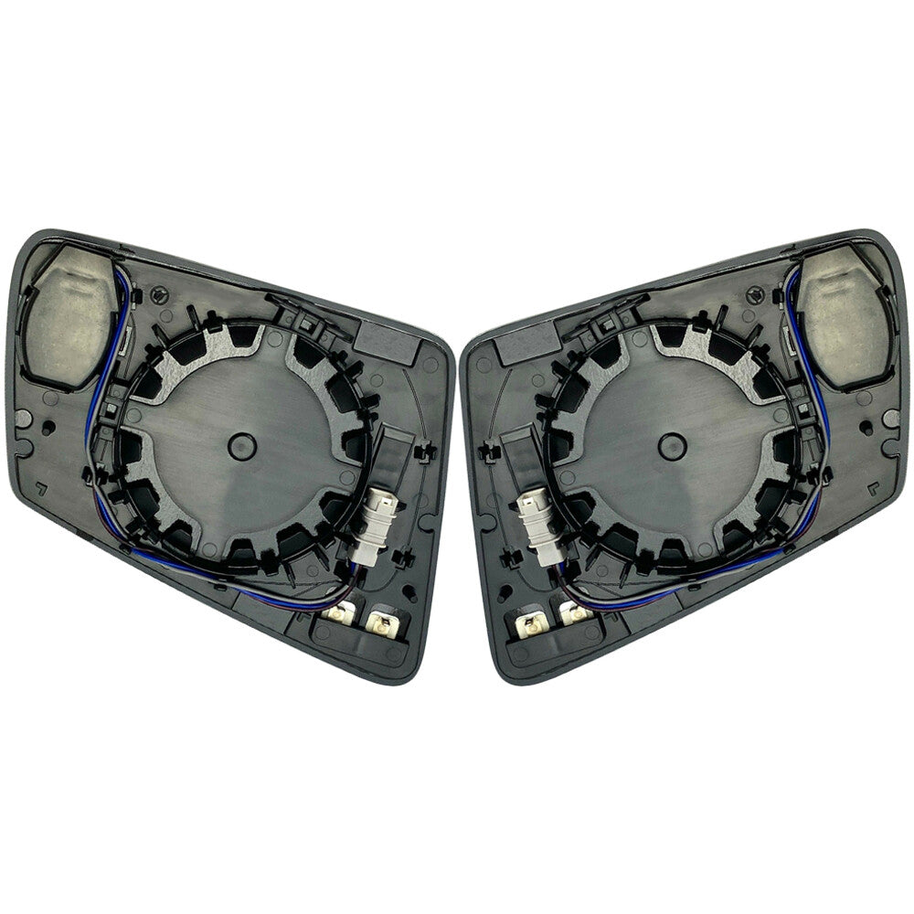 ya 5 8.7 2X RH&LH For C E S Class W204 W212 Mirror Glass Left Dimming & Heating Zone