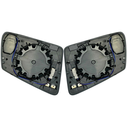 ya 5 8.7 2X RH&LH For C E S Class W204 W212 Mirror Glass Left Dimming & Heating Zone