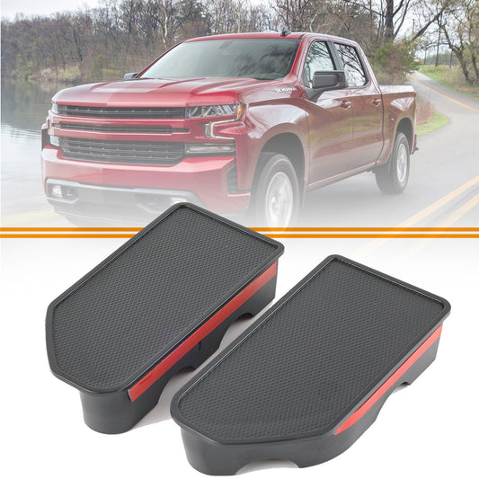 ya 8 5.27 Bed Rail Stake for Chevy for Silverado for GMC for Sierra 1500 2500HD 19-23 Pocket Cover