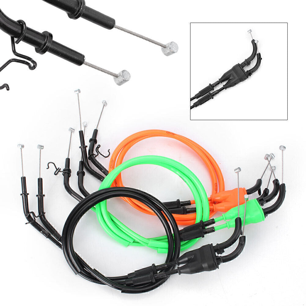 ya 5 8.7 2x Motorcycle Throttle Cable Accelerator Wire Fit for Kawasaki ZX10R 2016-2017