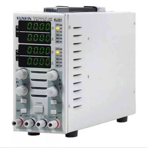 KL283 Dual Channel Adjustable LCD DC Electronic Load 300W 80V 30A 220V b