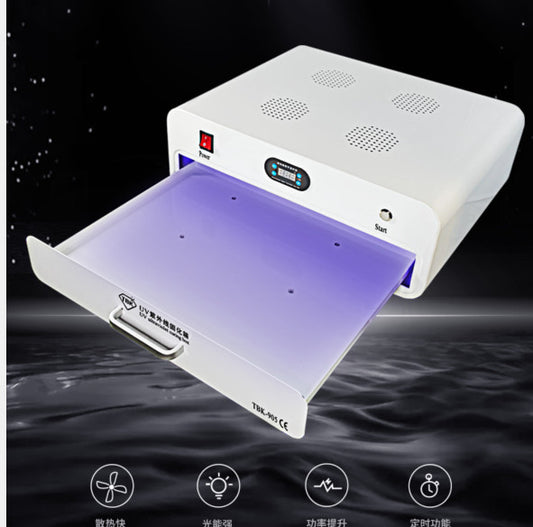 ya 26 LED UV Curing Box Machine Drawer Type Lamp Repair Tool for Cell Phone Curing O