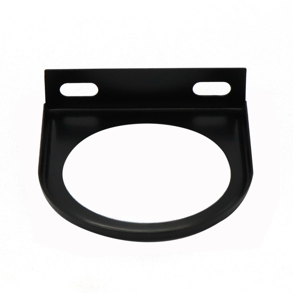 ya 5 8.7 52mm Single Gauge Meter Cup Holder Bracket Iron Dash Mount (Black)